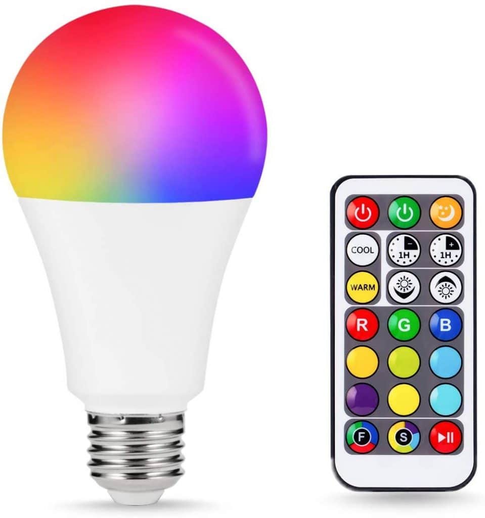 Wireless Remote Control LED Light Bulb [2-pack][10W] – Omniverce