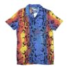 RECKLESS SNAKESKIN BUTTON DOWN