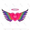 Love You Angel Graphic