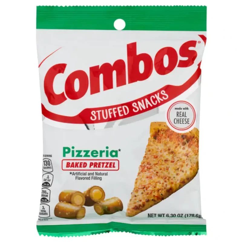 Combos Stuffed Snacks Pizzeria Baked Pretzel