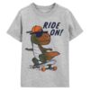 Baby Boy Carters Dinosaur Skateboard Jersey Tee
