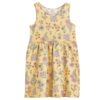 H&M Sleeveless Yellow Flower Pattern Dress