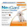 NexGard Chewables For Dogs 4-10 lbs