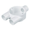 20mm PVC 3 Way Box
