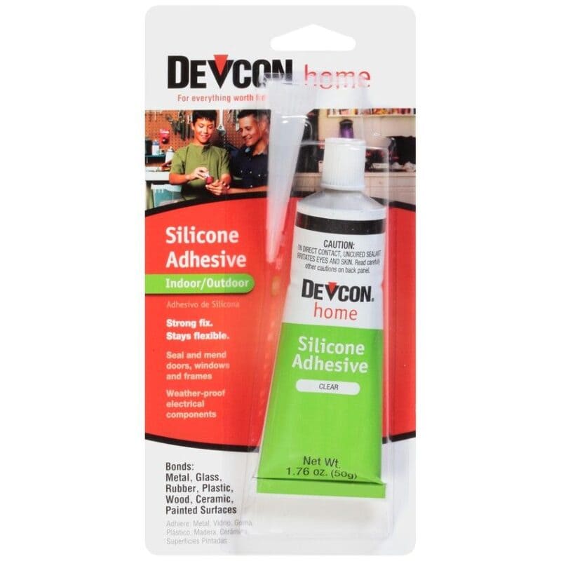 DEVCON Silicone Adhesive Clear 1.76oz