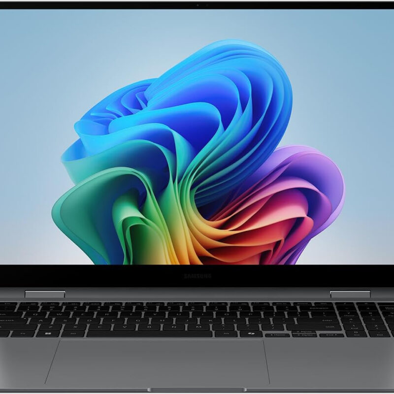 SAMSUNG 16” Galaxy Book5 Pro 360 Copilot+ PC, AI Business Laptop, Windows 11 Pro, Intel Core Ultra 7 Processor 256V, 3K AMOLED Touchscreen, 16GB / 512GB, 120HZ, 2025 Model, NP964QHA-KG1US, Gray